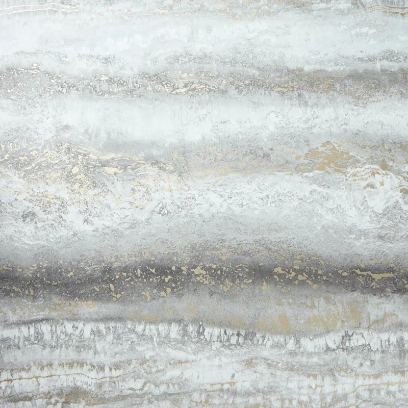 Sample Elissia Marble wallpaper Grey and Golden