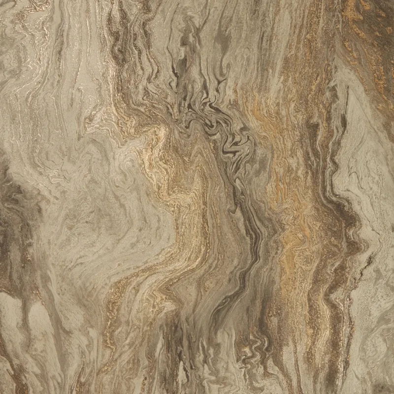 Sample Galaxy Metallic Wallpaper Warm Grey and Classic Gold