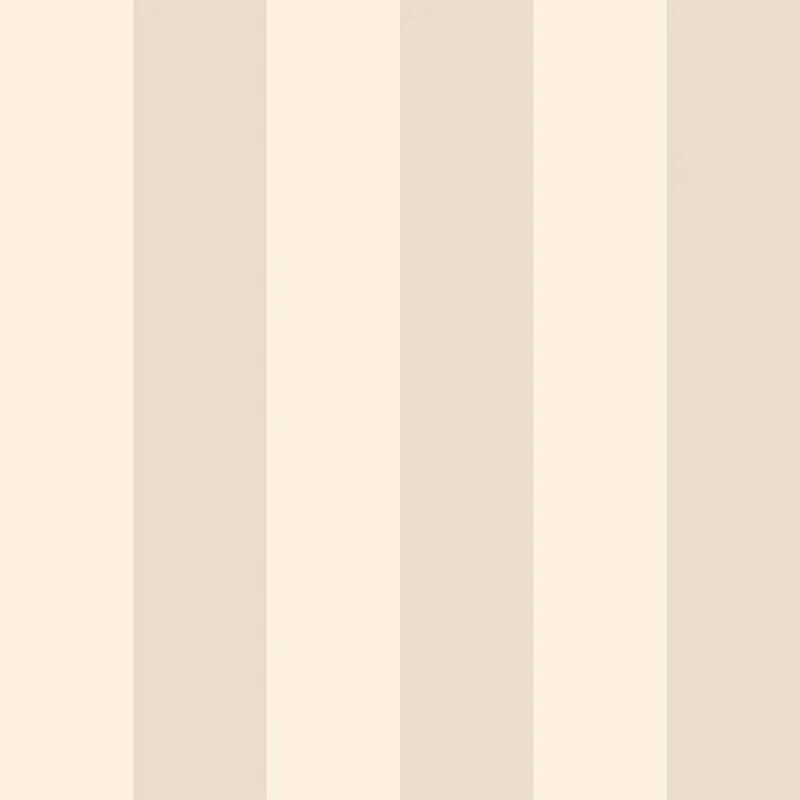 Sample Retro Wide Stripe Wallpaper Cream and Truffle