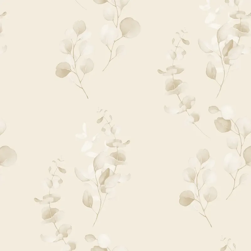 Sample Trailing Eucalyptus Wallpaper Sandstone
