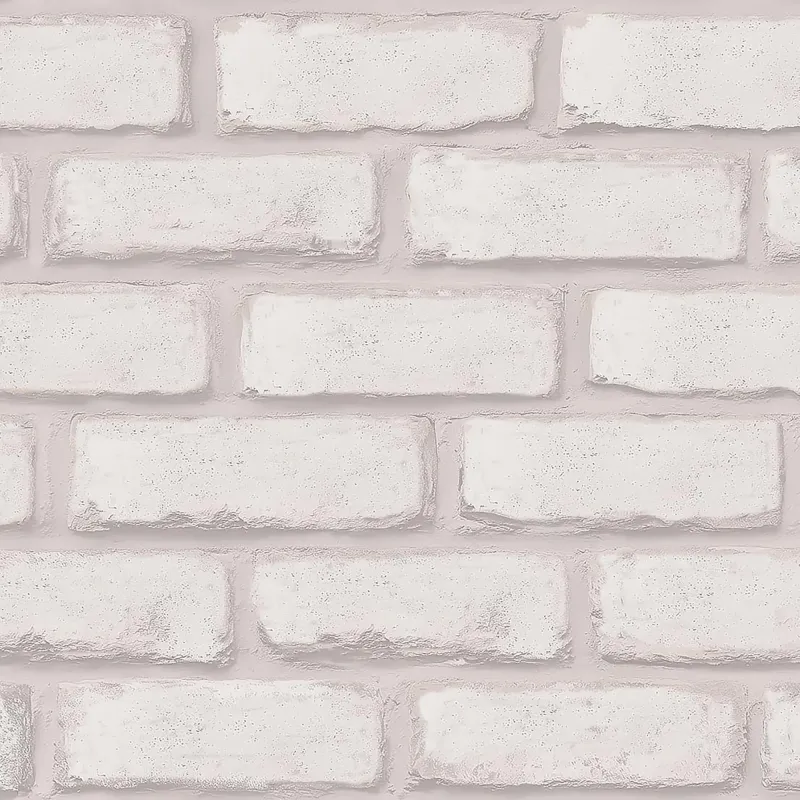 Sample Wandsworth Brick Wallpaper Ivory