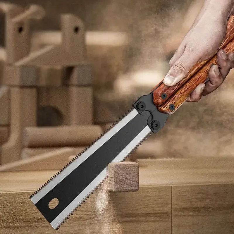 Scie Japonaise Pliante Dual Tranchant