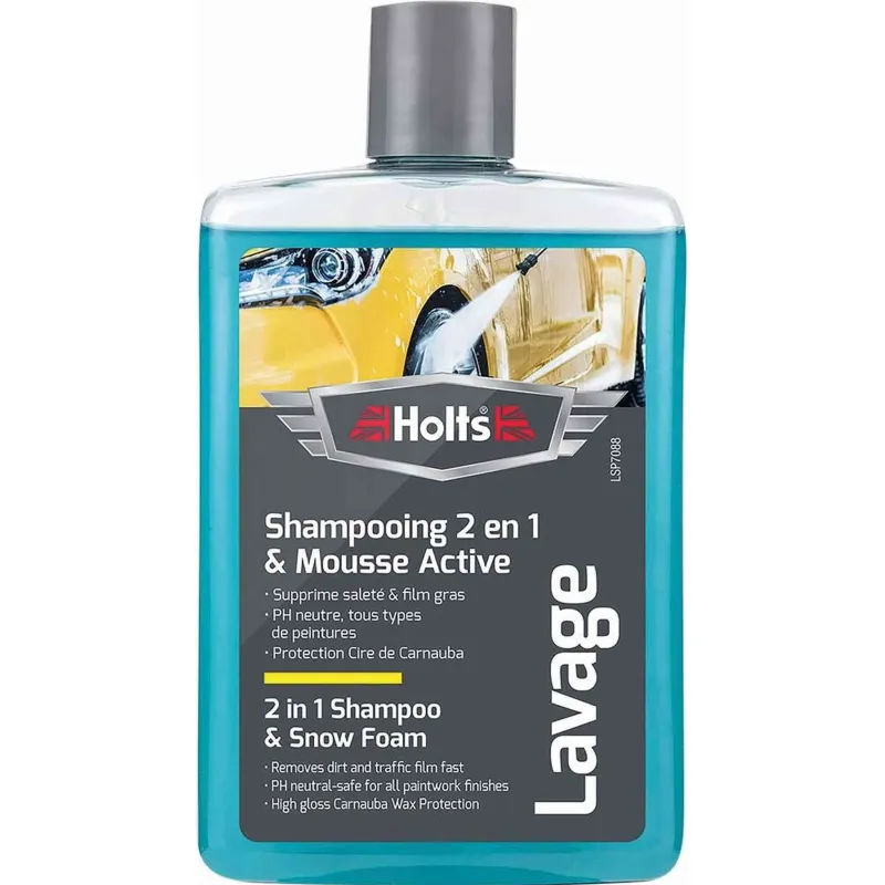 Shampoing super moussant + cire 475ML