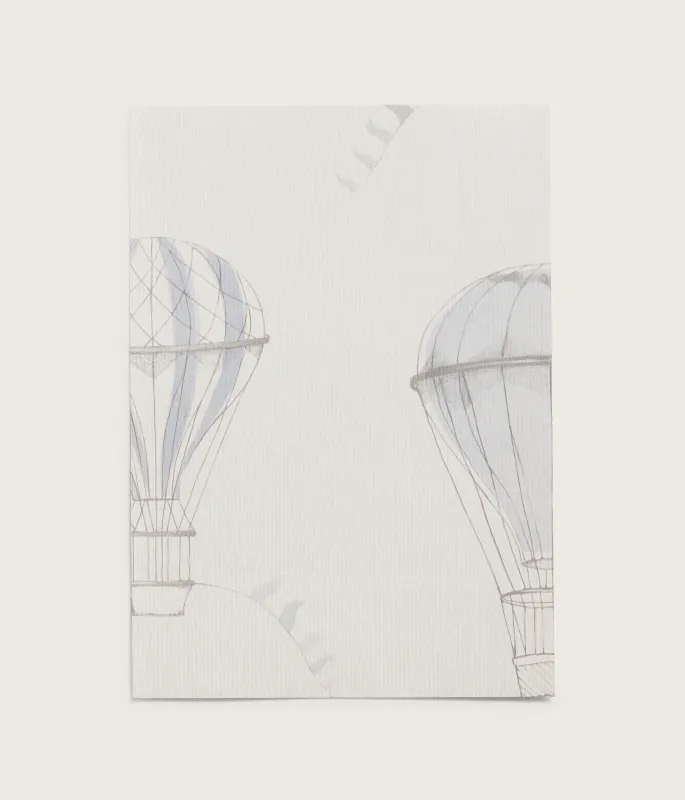 Up Sky grey wallpaper sample