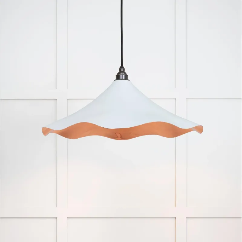 Smooth Penny Flora Pendant Birch | From Anvil