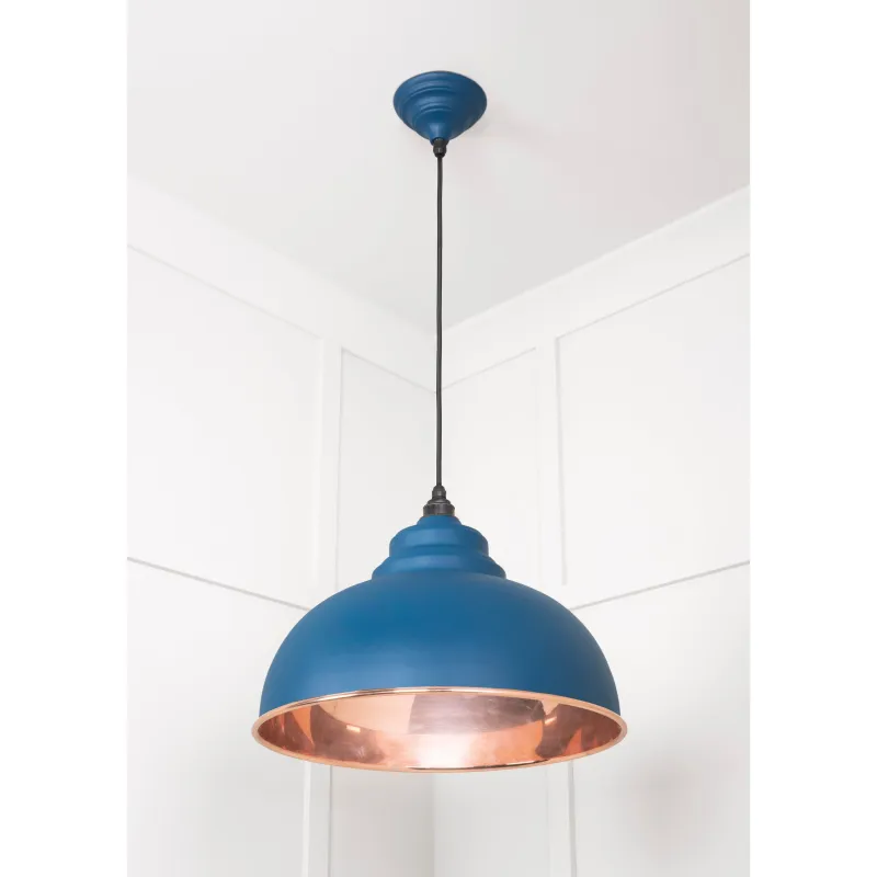 Smooth Warm-toned Harborne Pendant Upstream | From Anvil