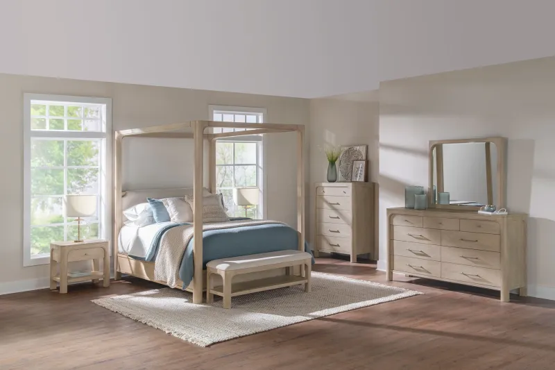 Solano 5-piece Eastern King Bedroom Place Weathered Mango