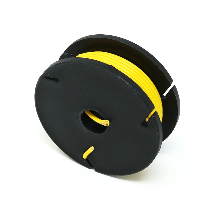 Solid-Core Wire Spool - 7.5m 22AWG - Lemon