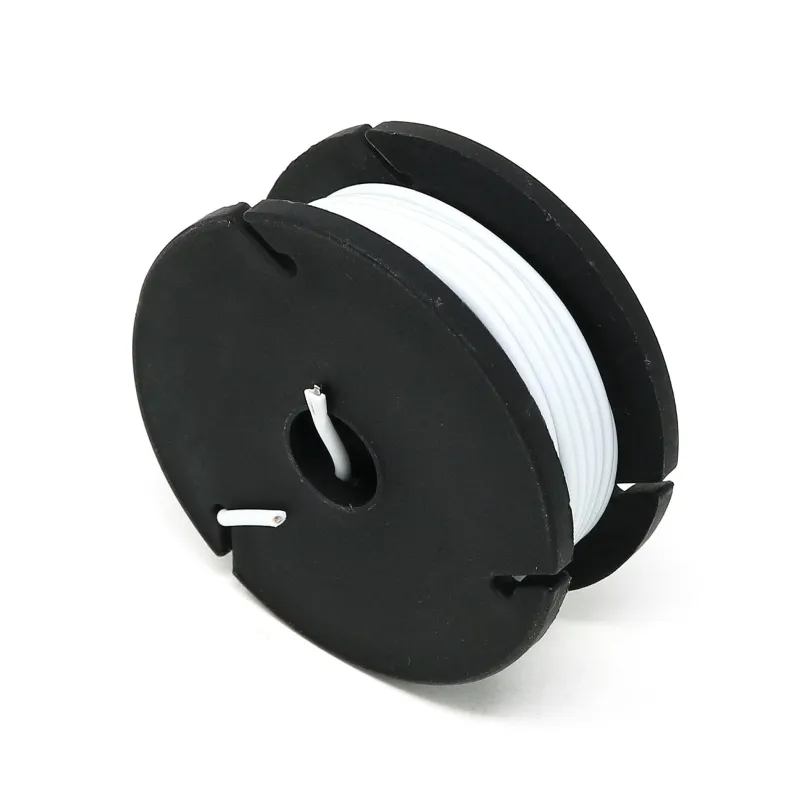 Solid-Core Wire Spool - 7.5m 22AWG - Snow