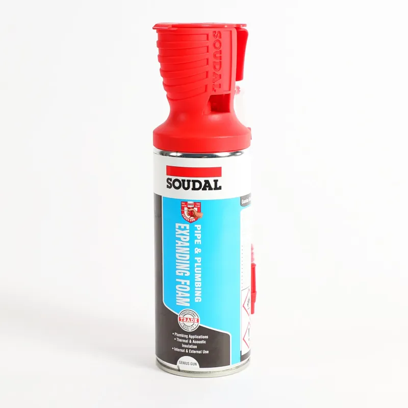 Soudal Genius 300ml Pipe & Plumbing Foam Work Light