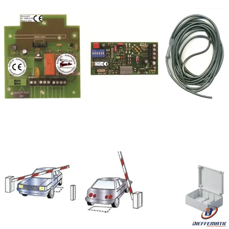 Spira Magnetica 10 Metri Rileva La Sosta E Il Passaggio Securvera Sv-Mlbsdmrpsa
