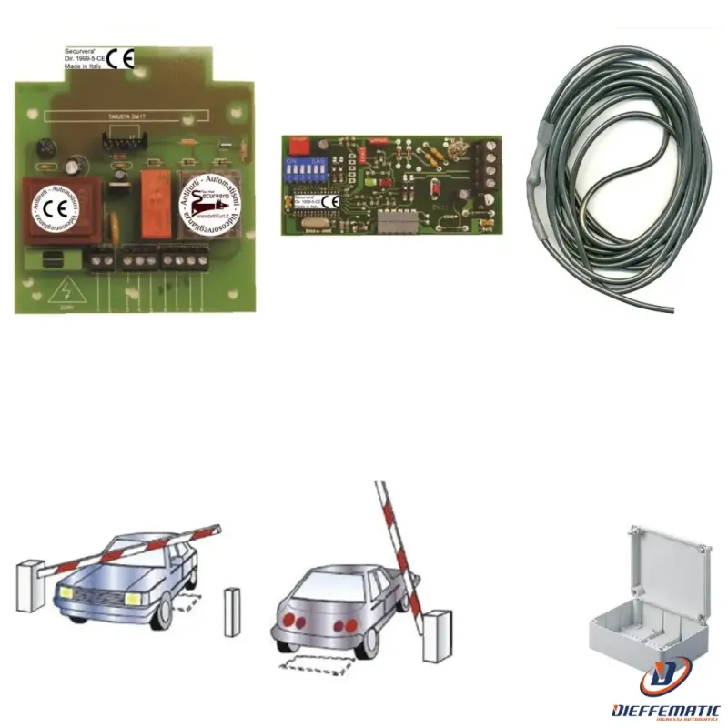 Spira Magnetica 10 Metri Rileva La Sosta E Il Passaggio Securvera Sv-Mlmsdirpsa