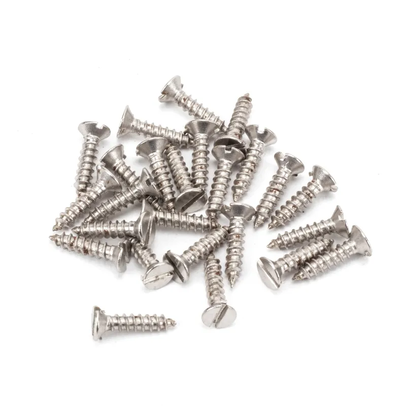 Stainless Reinforced 4x½" Countersunk Screws (25) | From Anvil