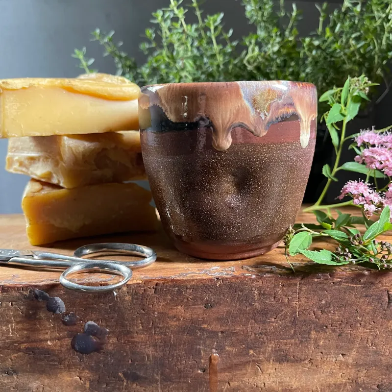 Stoneware Dimple Cup No. 2