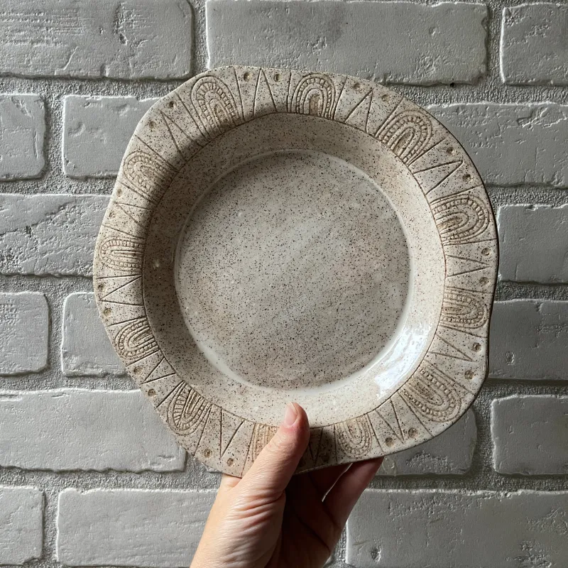 Stoneware Tray No. 10 Drywall Installation