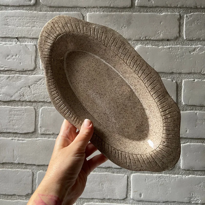 Stoneware Tray No. 2 Industrial Design