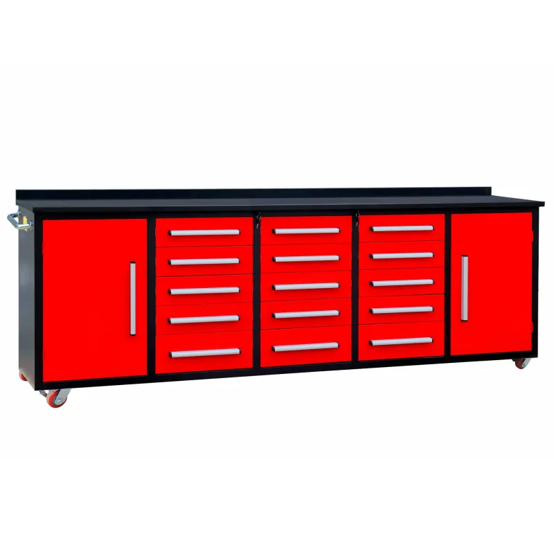 Storage Cabinet Work Bench (15 Drawers & 2 Cabinets)
