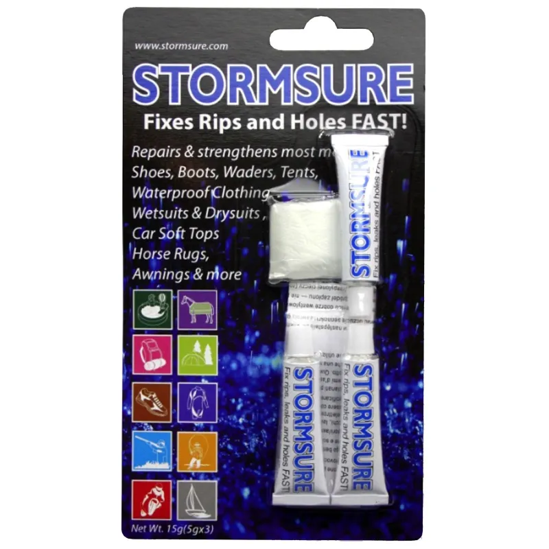 Stormsure Adhesive 3 x 5g Kit Accessories