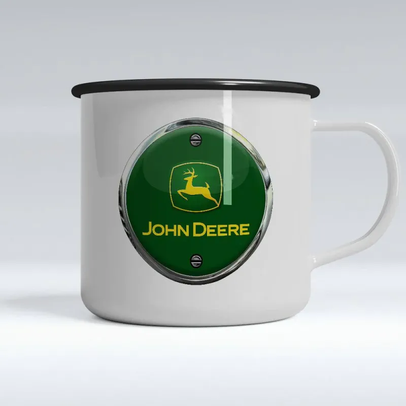 Stud Finder John Deere Enamel Mug
