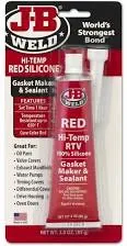 Stud Finder J-B Weld Hi-Temp Cherry Silicone