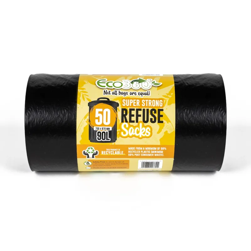50 Superstrong Refuse Sacks 90 Litre
