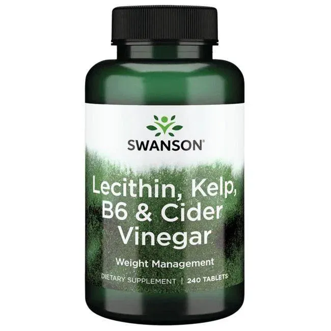 Swanson | Lecithin- Kelp- B6 & Cider Vinegar | 240 tablets