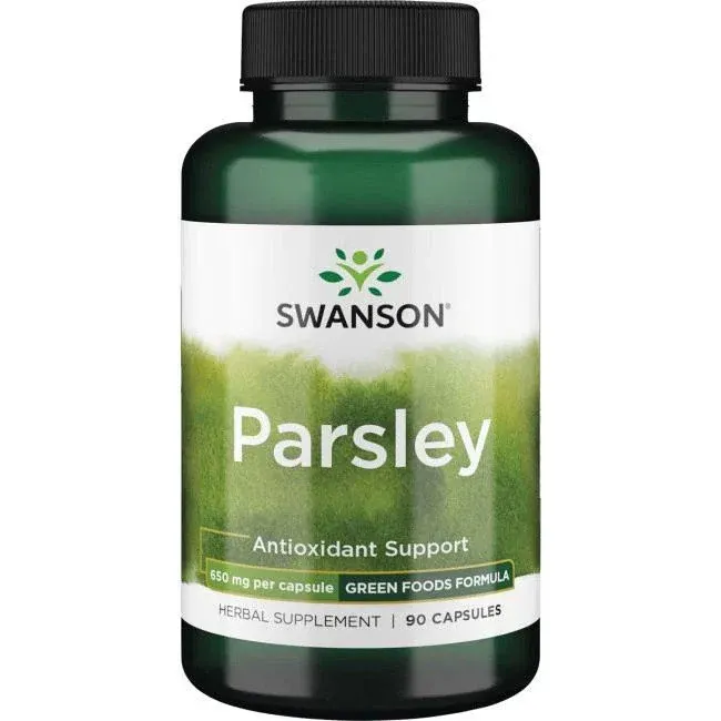 Swanson | Parsley- 650mg | 90 caps