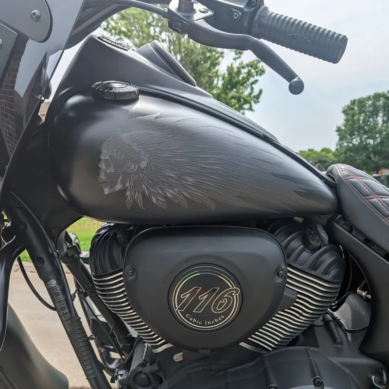 SWB-729-Indian Thunderstroke- Ebony Lift