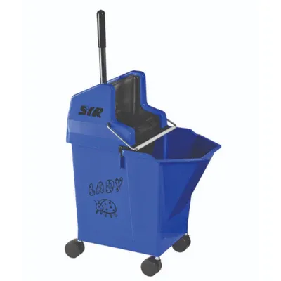 SYR Azure Mobile Mop Bucket & Wringer