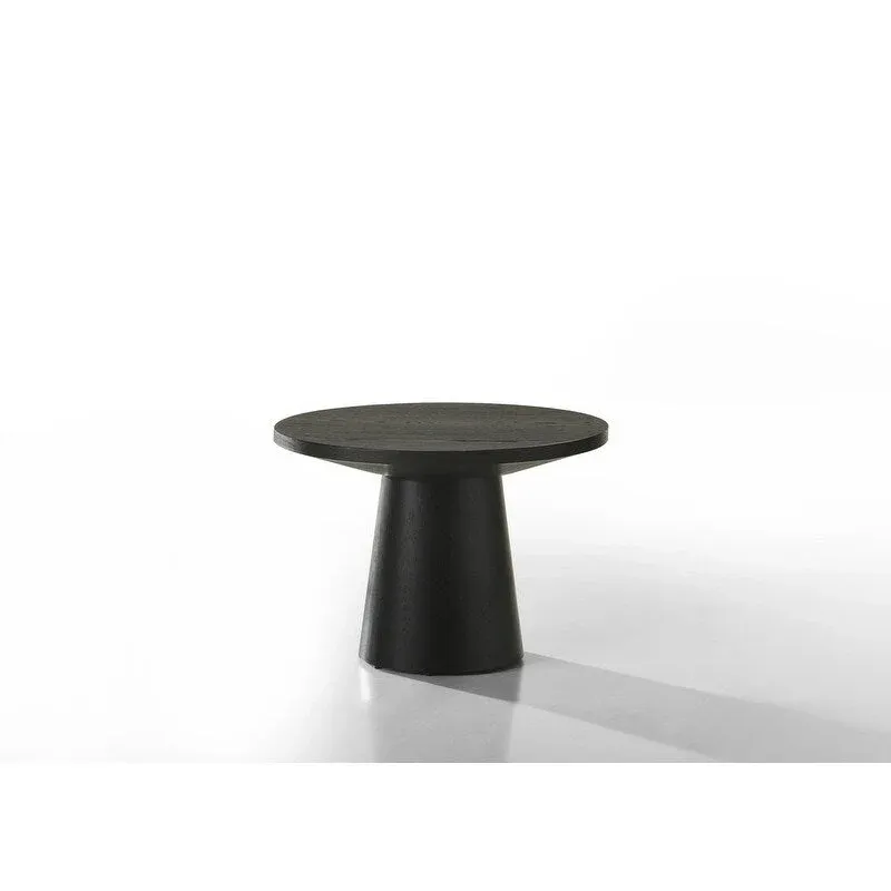 Table d'appoint ronde Grantham Midnight 22W avec pied central