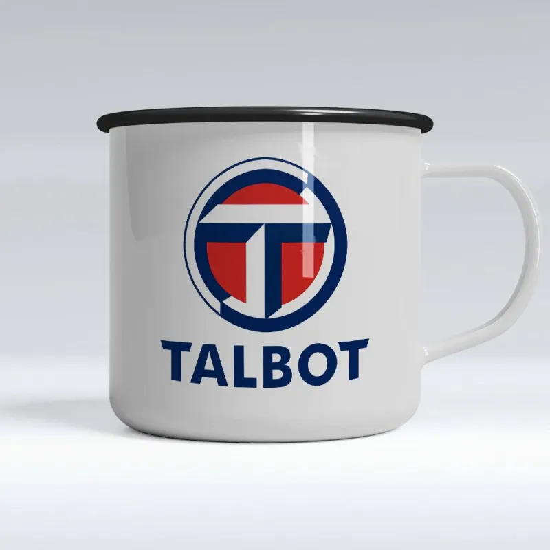 Talbot Enamel Mug Industrial Design
