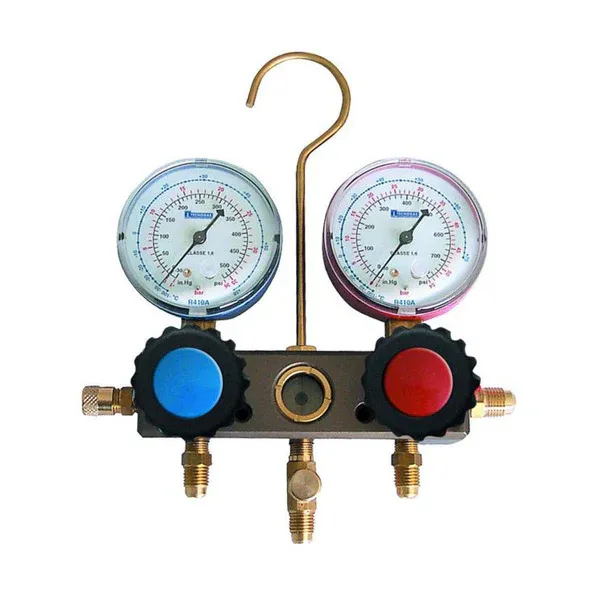 TECNOGAS GRUPPO MANOMETRICO 4 VIE Drywall Installation