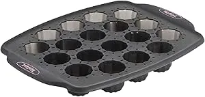 Tefal Crispybake 18-Hole Silicone Compact Fluted Mould