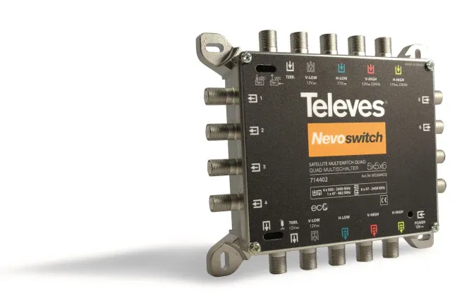 Televes Guss-Multischalter 5in6 MS56NCQ NEVO 714402