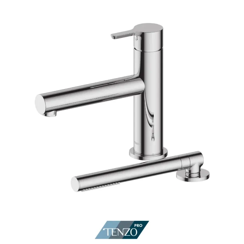 Tenzo Pro Mylo Deck Secure 2 pcs Tub Filler MY36-PB