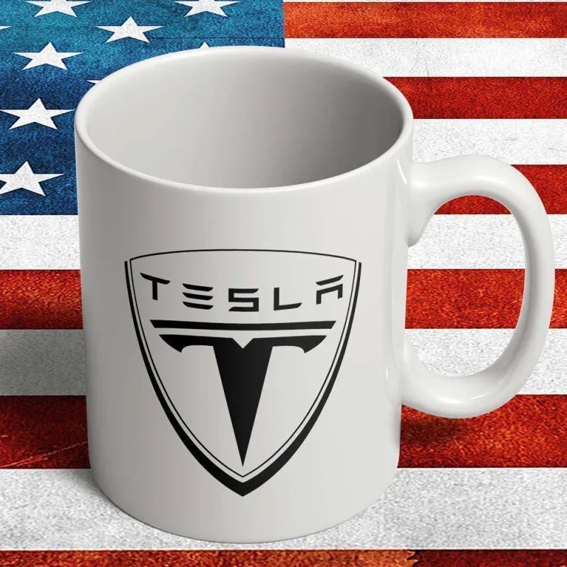 Tesla Earthenware Mug No. 1