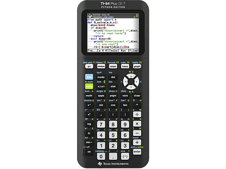 TEXAS INSTRUMENTS Calculatrice TI-84 Plus CE Python Edition Kit Accessories