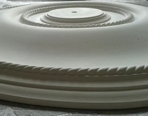 Traditional Georgian Plaster Rope Ceiling Rose 540 mm / 21" Hand Produced