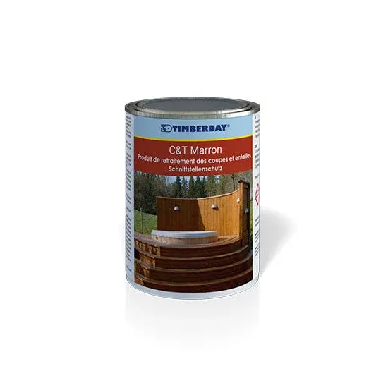 Traitement de coupe C&T Marron Boite 1 kg Timberday - 20V