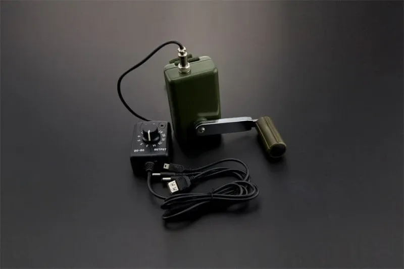 Travel Hand Crank Power Generator Voltage Regulator [discontinued]