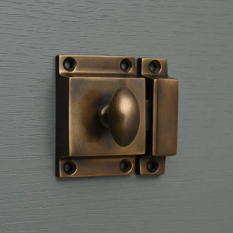 Turn Cupboard Latch | Various Finishes Brushed Nickel