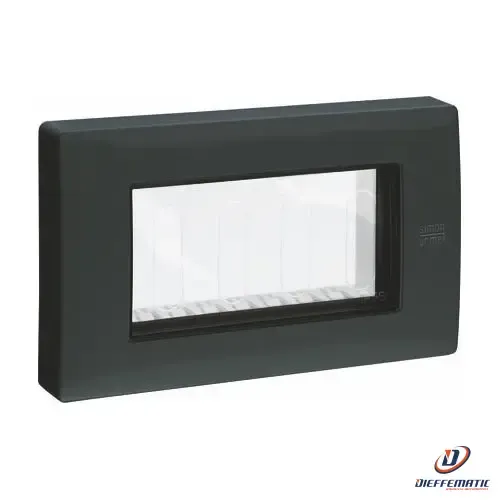 Urmet Coperchio Protetto, 4 Moduli, Antracite, Ip55, Nea 12514. Originale