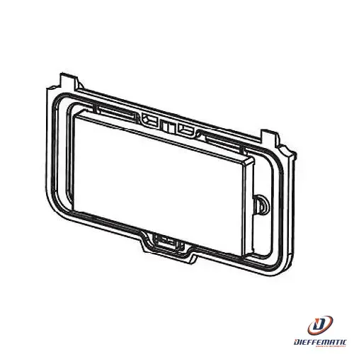 Urmet Pulsante Di Chiamata Bifamiliare, Mikra 1722/114 Comunicazione Originale