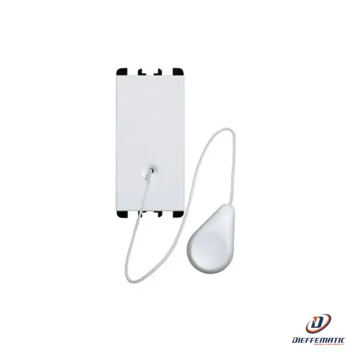 Urmet Pulsante Tirante Morsetti Vite 1 Modulo 1P No 10A Nea Bianco 10118.B