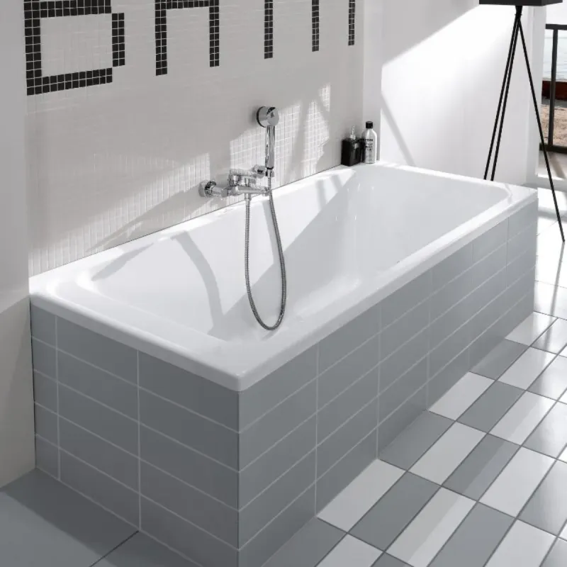 Villeroy & Boch Baignoire Architectura Duo 170 x 80 cm, Blanc Kit Accessories