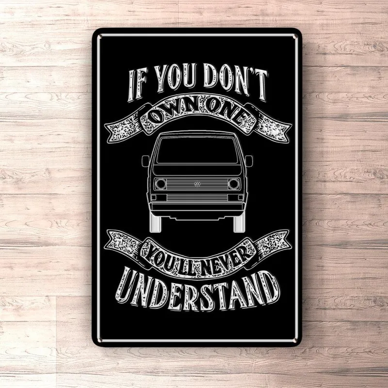 Volkswagen VW T3 If You Dont Own One VW T3 Youll Never Understand Signs, Mouse Pad, Door Mat