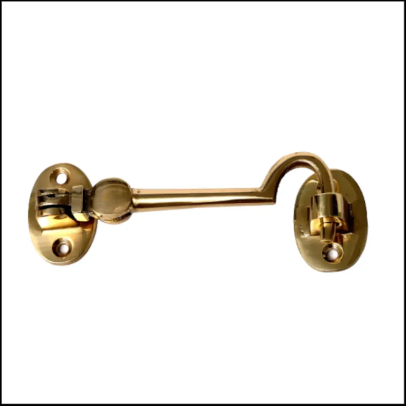 6" Warm alloy Victorian Cabin Hook