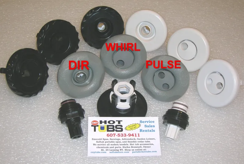 Waterway Tunable Mini Jet Internal: DIRECTIONAL Brushed Nickel