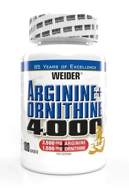 Weider | Arginine + Ornithine 4000 | 180 caps
