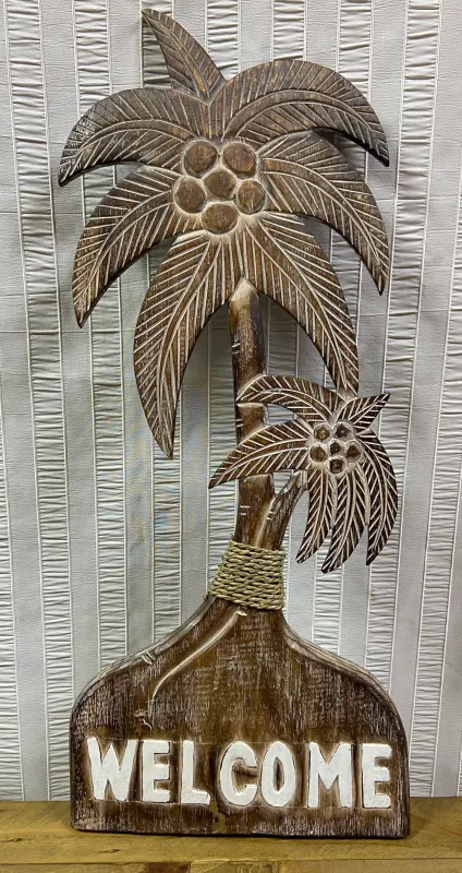 Welcome Palm Signs from Bali | Variable Speed | Overload Protection